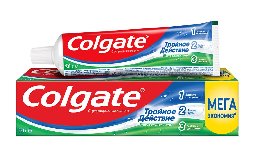 Изображение товара Зубная паста Colgate тройное действие, 150мл