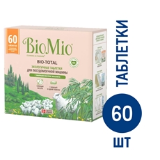 Таблетки BioMio для посудомоечных машин 7в1, 60шт