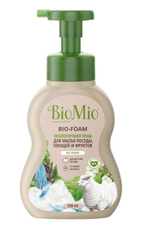 Пена BioMio для мытья посуды без запаха, 350мл