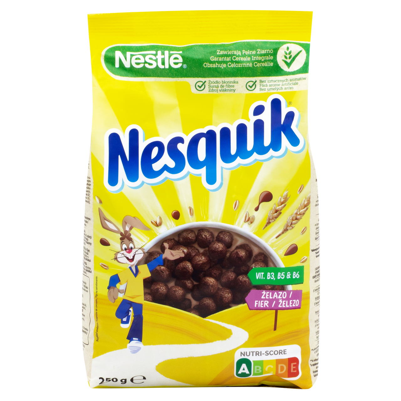 Завтрак готовый Nesquik шоколадные шарики, 250г купить с доставкой на дом,  цены в интернет-магазине