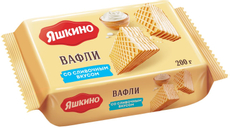 Вафли Яшкино со сливочным вкусом, 200г