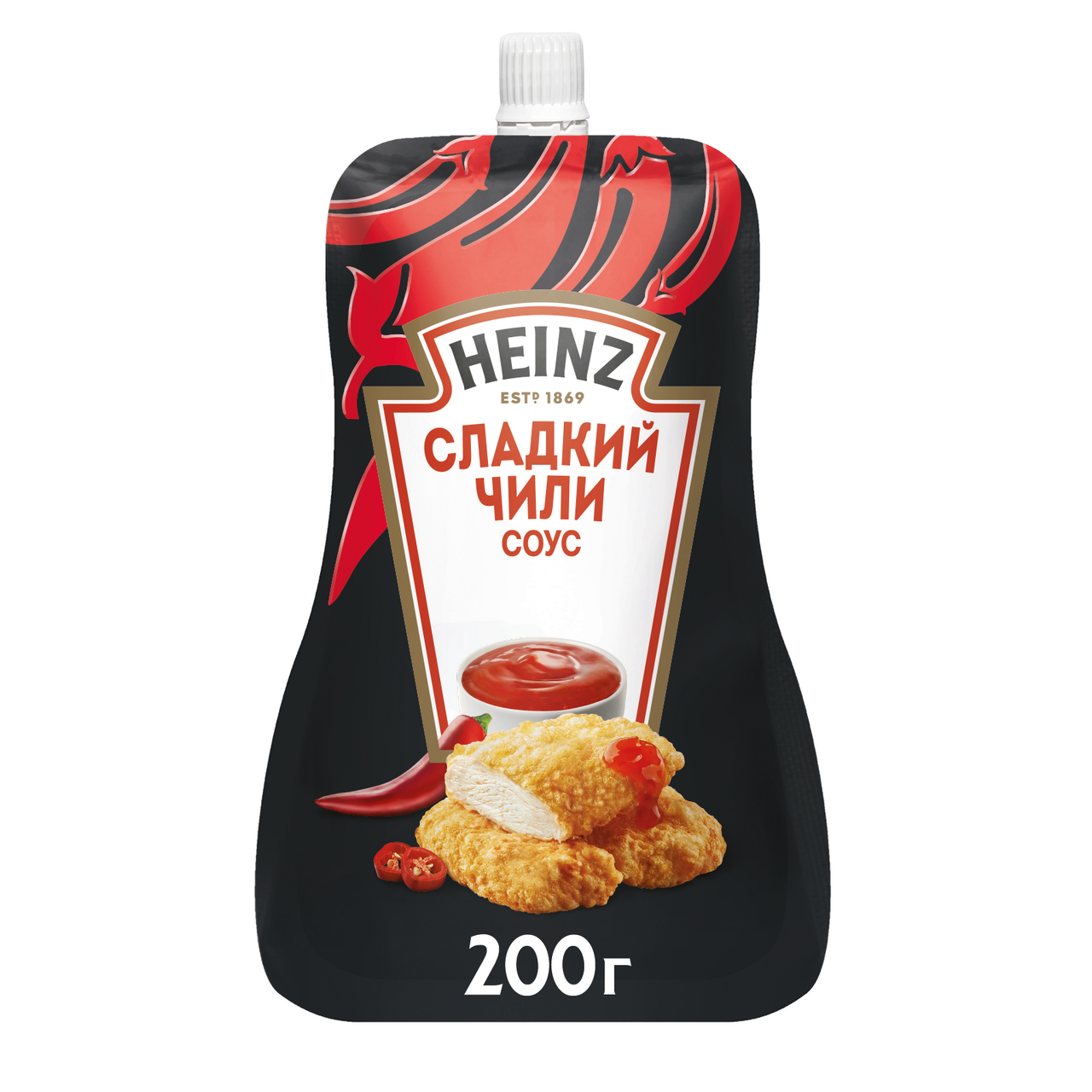 Соус Heinz сладкий чили, 200г купить с доставкой на дом, цены в  интернет-магазине