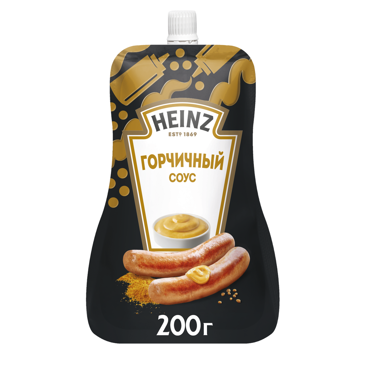 Соус Heinz горчичный, 200г купить с доставкой на дом, цены в  интернет-магазине