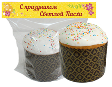 Кулич Царь хлеб пасхальный, 350г