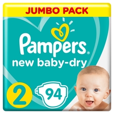 Подгузники Pampers New Baby-Dry mini 4-8кг, 94шт
