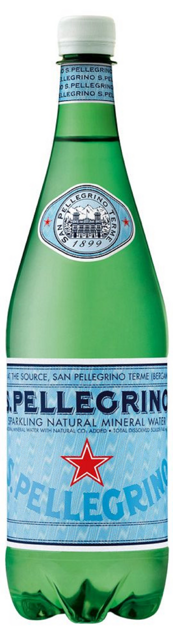 Изображение товара Вода Sanpellegrino минеральные газированная, 1л