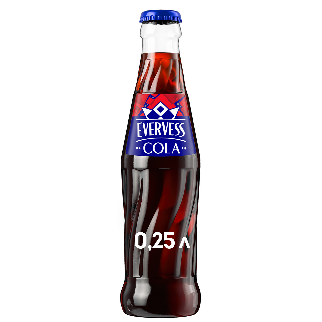 Изображение товара Напиток Evervess Cola газированный, 250мл