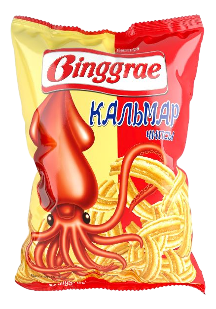 Чипсы Binggrae кальмар, 50г