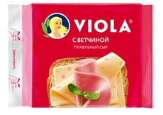 Сыр плавленый Viola ветчина 45%, 140г