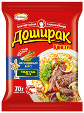 Лапша быстрого приготовления Доширак Квисти Говядина, 70г