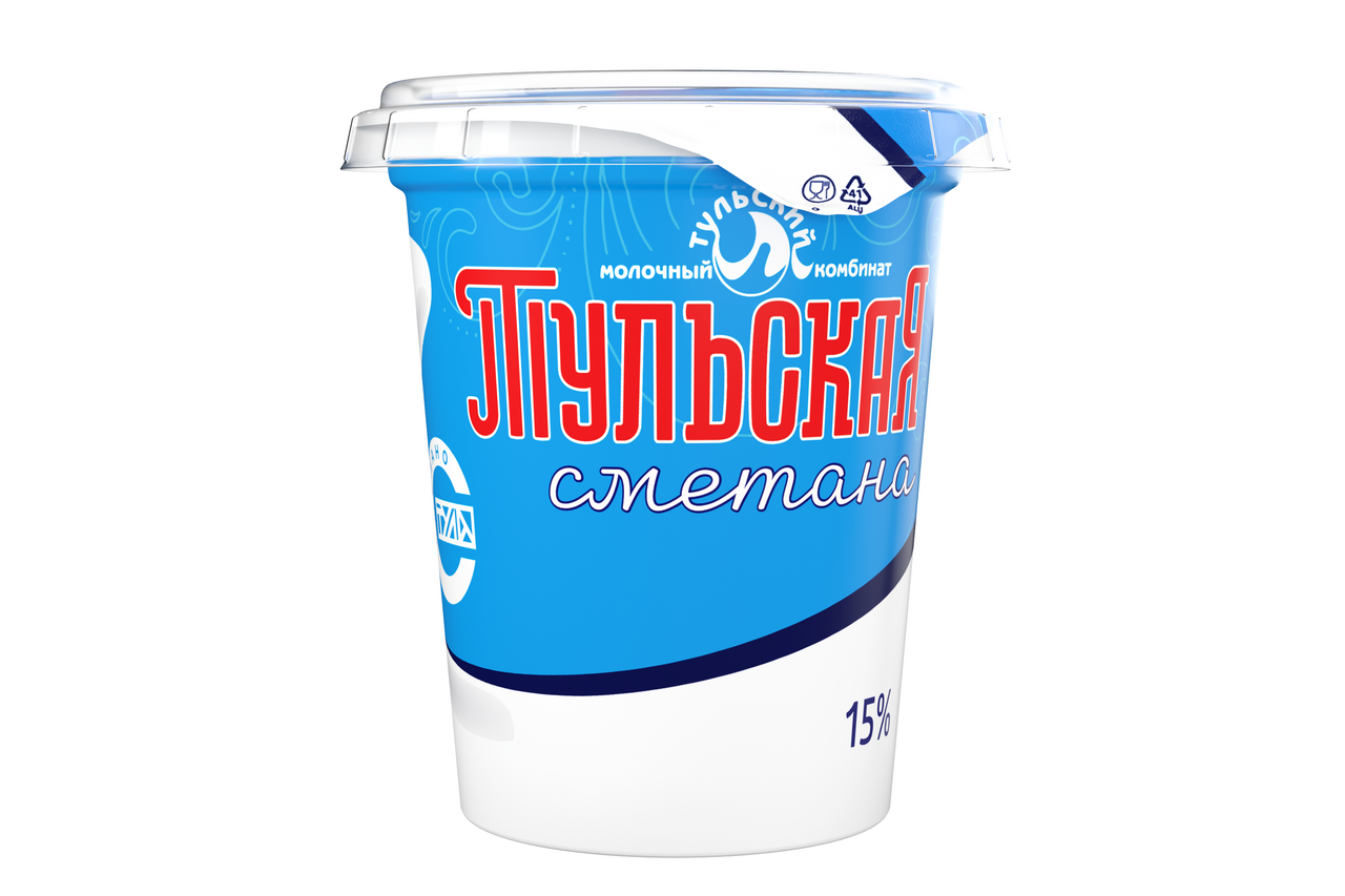 Сметана Тульское 15%, 300г