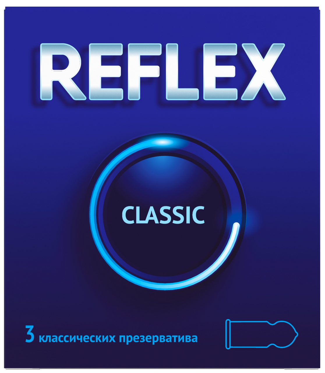 Презервативы Reflex Classic натуральный латекс, 3шт купить с доставкой ...