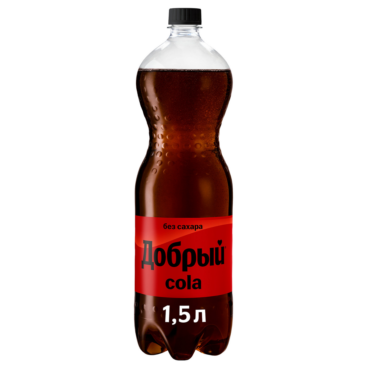 Изображение товара Напиток Добрый Cola газированный без сахара, 1.5л