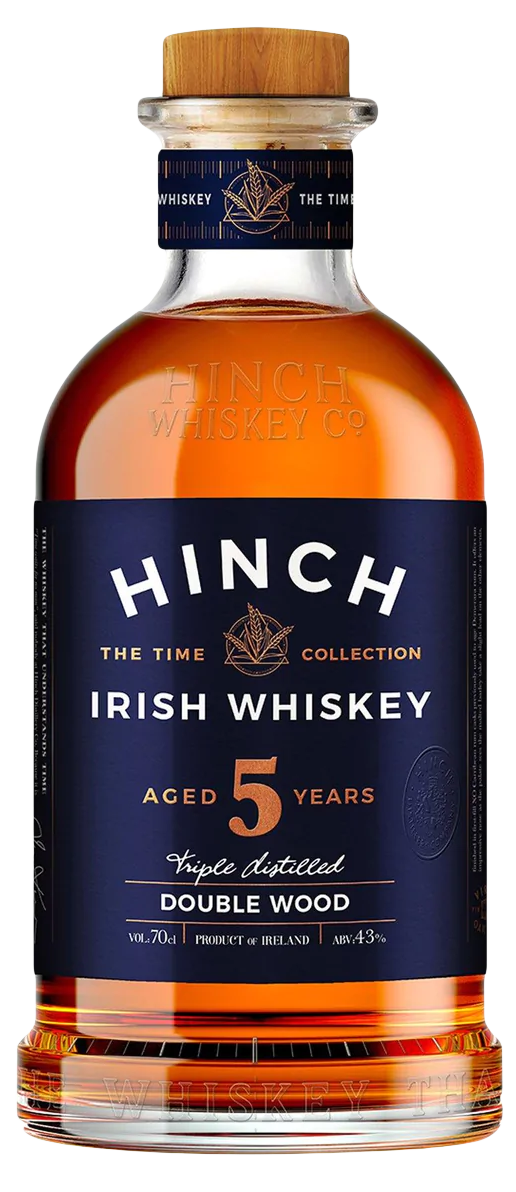 Изображение товара Виски ирландский Hinch Double Wood 5 лет, 0.7л