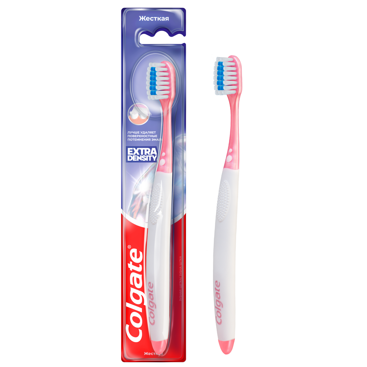 Щетка зубная Colgate Extra Destiny жесткая