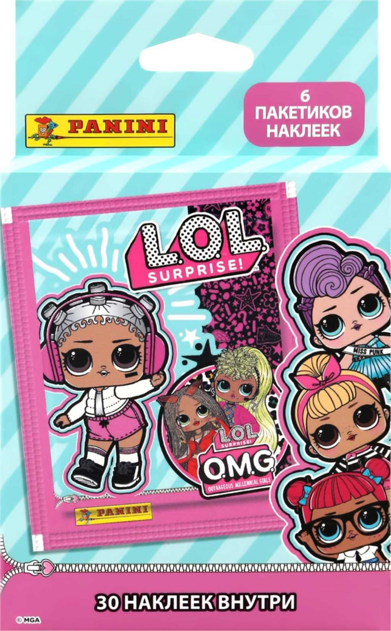 Наклейки Эко-блистер Panini Lol-5