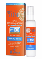 Крем Floresan Beauty Sun полный блок Spf 100, 75мл