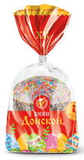 Кекс Золотой колобок кулич Донской, 500г