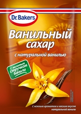 Сахар Dr.Bakers ванильный с натуральной ванилью, 15г