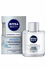 Лосьон после бритья Nivea Men Серебряная защита, 100мл