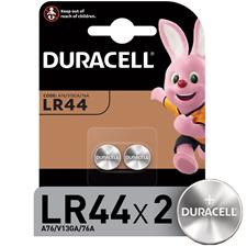 Батарейки DURACELL LR44, 2шт