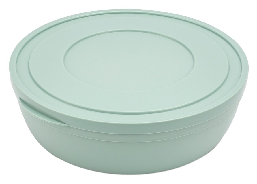 Изображение товара Салатник Hobby Life Sandy с крышкой зеленый, 6л