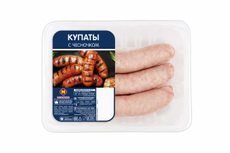 Купаты Останкино с чесноком крупнорубленые охлажденные, 330г