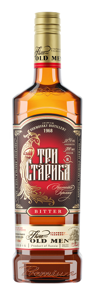 Настойка Три старика горькая, 0.5л купить по выгодной цене, самовывоз ...