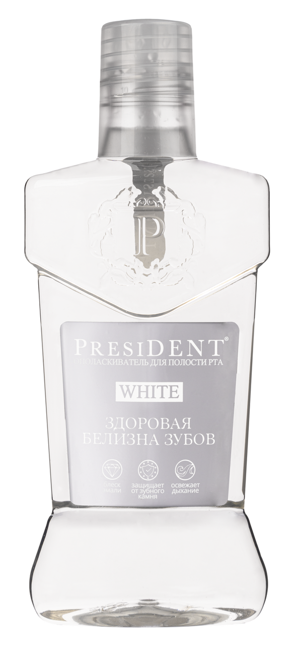 Изображение товара Ополаскиватель President White здоровая белизна, 250мл