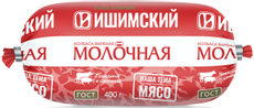 Колбаса Ишимский Мк молочная вареная, 400г