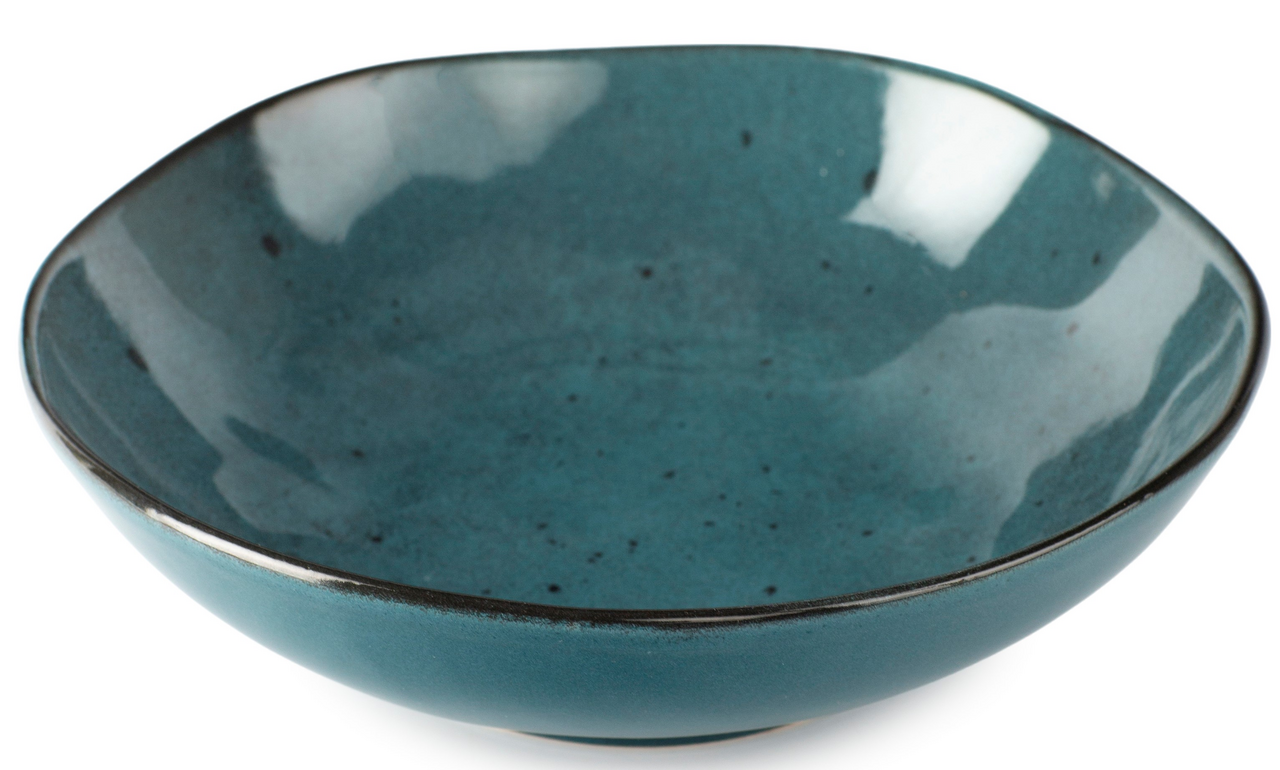 Изображение товара Тарелка Domenik Stone Turquoise суповая, 22см