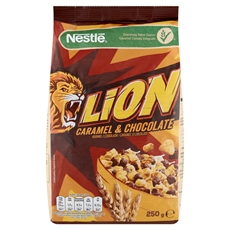Завтрак Nestle Lion готовый карамель-шоколад, 250г