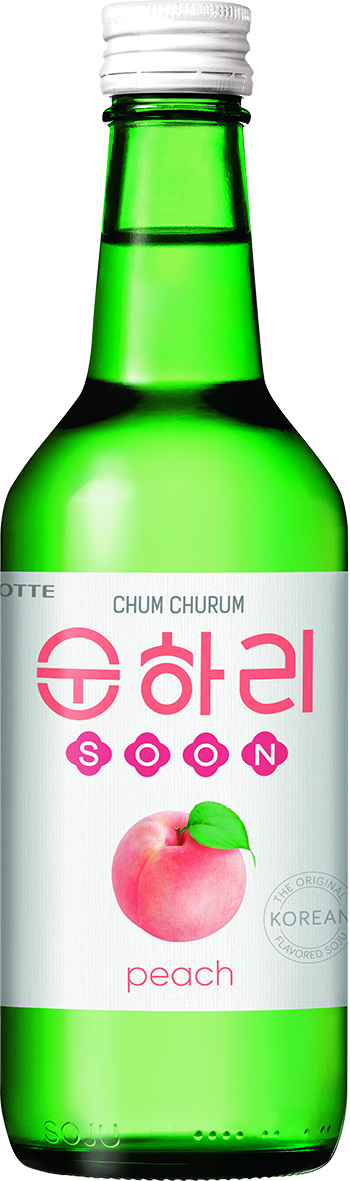 Изображение товара Chum Churum Soju Персик 0.36 л - Спиртной напиток