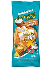 Мороженое Большой папа рожок Пина колада, 130г