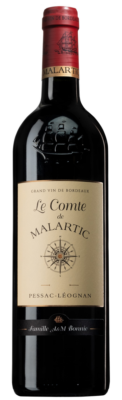 Изображение товара Вино Chateau Malartic-Lagraviere Le Comte de Malartic Pessac-Leognan rouge красное сухое, 0.75л