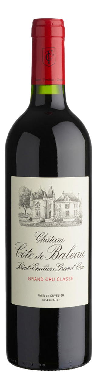 Изображение товара Вино Chateau Cote de Baleau Saint Emilion Grand Cru 0.75л французское сухое красное