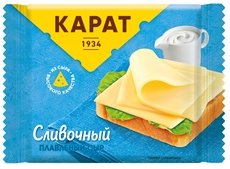 Сыр плавленый Карат сливочный 25%, 130г