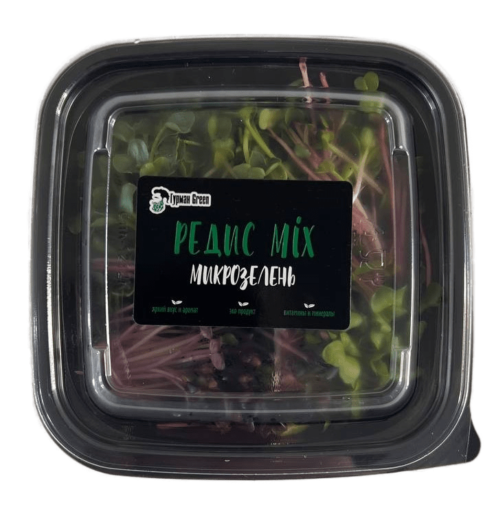 Микрозелень Гурман Green Mix редис, 40г