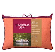 Подушка Kariguz дачная силиконовое волокно, 50см x 68см