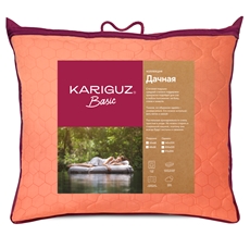 Подушка Kariguz дачная силиконовое волокно, 68см x 68см