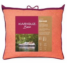 Подушка Kariguz дачная силиконовое волокно, 68см x 68см