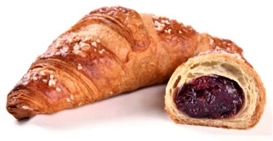 Круассан c малиной, 80г