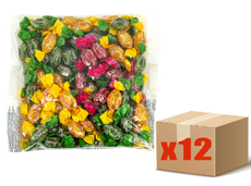 Карамель Kdv леденцовое ассорти с соком, 500г x 12 шт