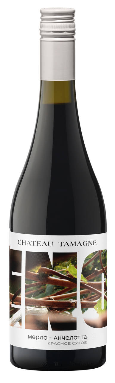 Изображение товара Вино Chateau Tamagne Eno Мерло-Анчелотта красное сухое, 0.75л