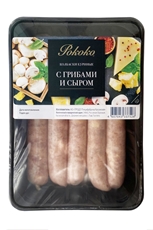 Колбаски Троекурово из мяса цыпленка-бройлера с грибами охлажденные, 380г