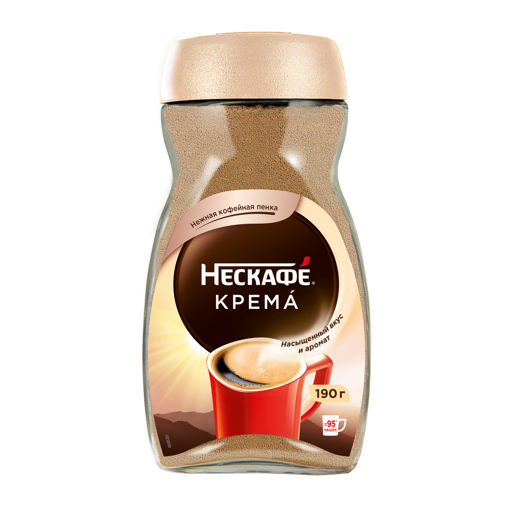 Кофе Nescafe Classic Crema растворимый, 190г купить с доставкой на дом,  цены в интернет-магазине