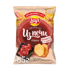 Чипсы запеченные картофельные Lay's Из печи Хамон, 81г