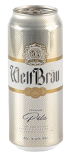 Пиво Welfbrau Premium Pils светлое фильтрованное, 0.5л