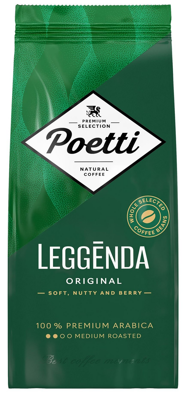 Изображение товара Кофе Poetti Leggenda Original в зернах, 250г