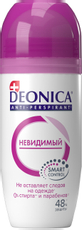 Дезодорант-антиперспирант-ролик Deonica Невидимый, 50мл